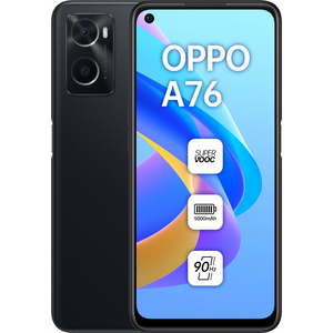 Мобильный телефон Oppo A76 4/128GB Glowing Black (OFCPH2375_BLACK)