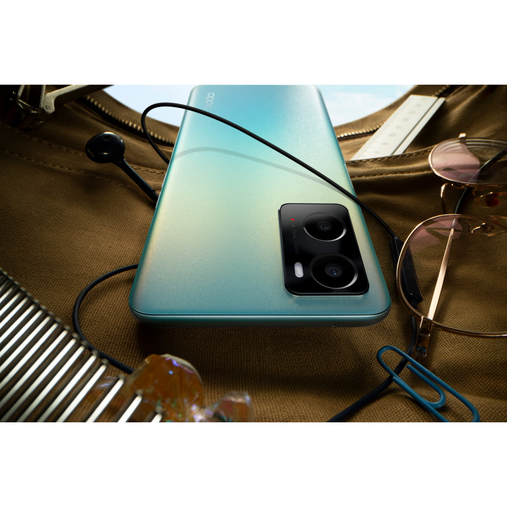 Мобильный телефон Oppo A76 4/128GB Glowing Blue (OFCPH2375_BLUE) - 10