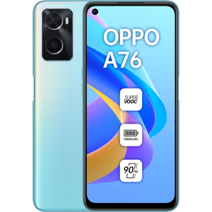 Мобильный телефон Oppo A76 4/128GB Glowing Blue (OFCPH2375_BLUE)