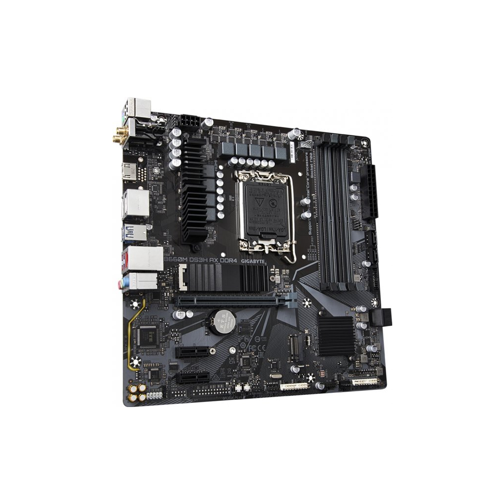 Материнская плата GIGABYTE B660M DS3H AX DDR4 - 2
