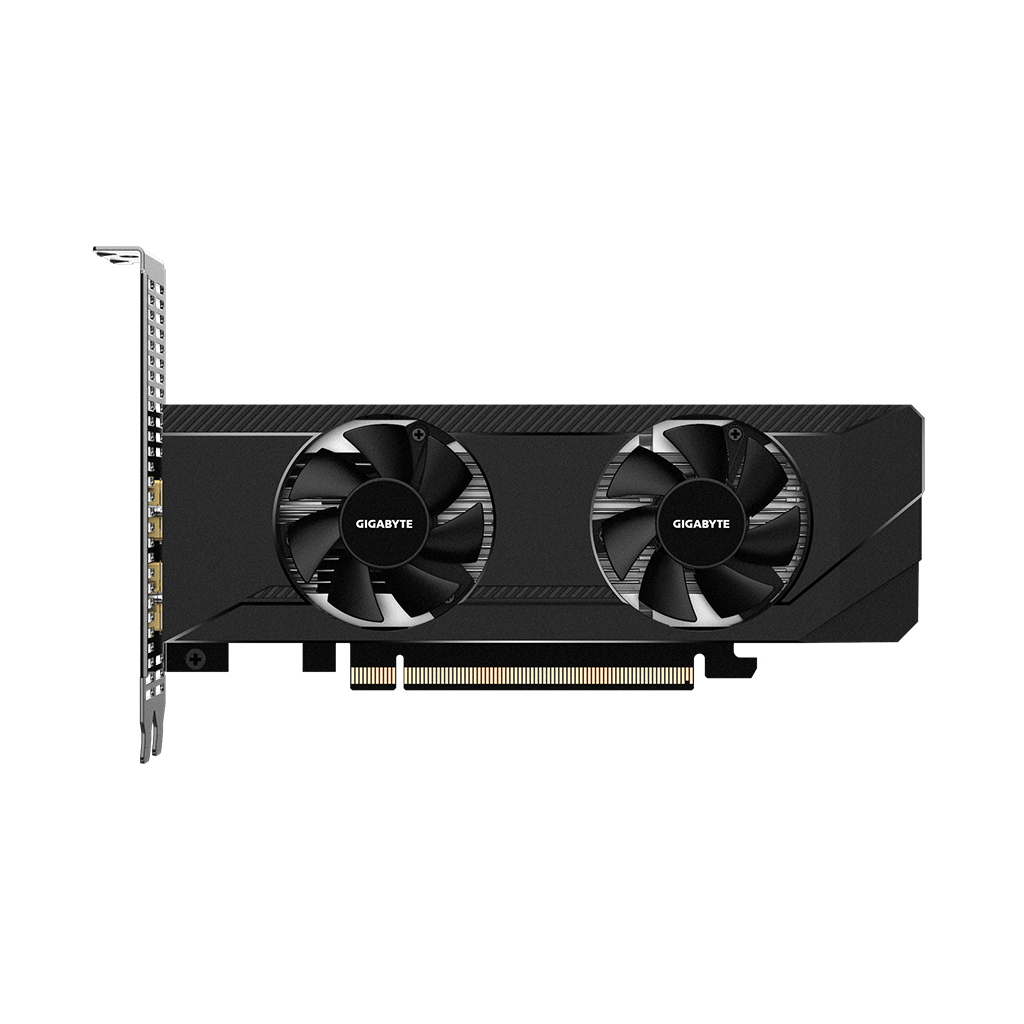 Видеокарта GIGABYTE Radeon RX 6400 4Gb LP (GV-R64D6-4GL) - 1
