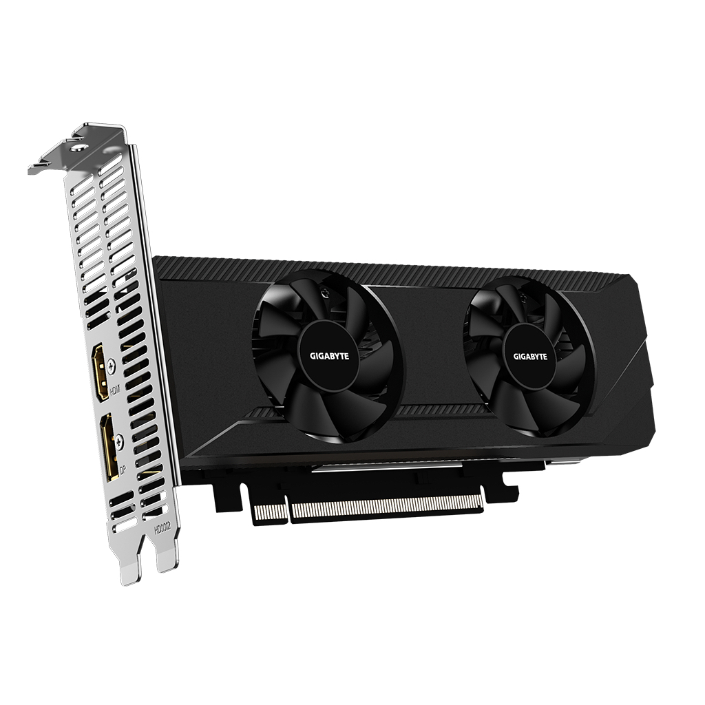 Видеокарта GIGABYTE Radeon RX 6400 4Gb LP (GV-R64D6-4GL) - 2