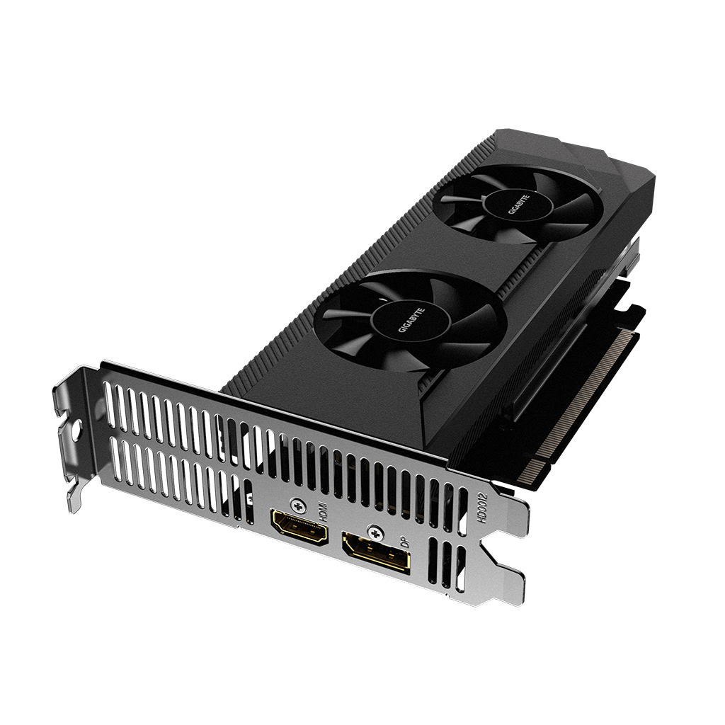 Видеокарта GIGABYTE Radeon RX 6400 4Gb LP (GV-R64D6-4GL) - 3