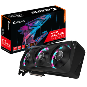 Видеокарта GIGABYTE Radeon RX 6750 XT 12Gb AORUS ELITE (GV-R675XTAORUS E-12GD)