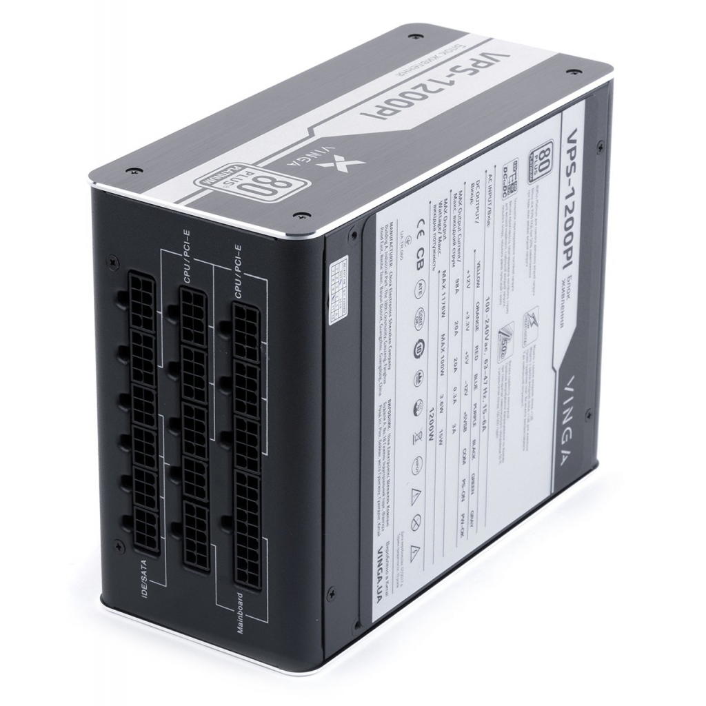 Блок питания Vinga 1200W (VPS-1200Pl) - 10