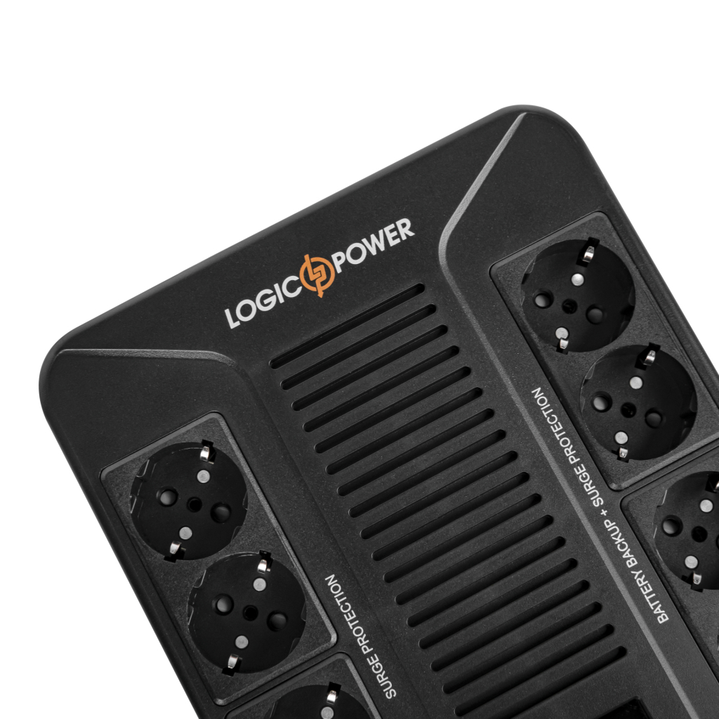 Источник бесперебойного питания LogicPower LP-UL800VA-8PS (16161) - 1 Источник бесперебойного питания LogicPower LP-UL800VA-8PS (16161) - 1