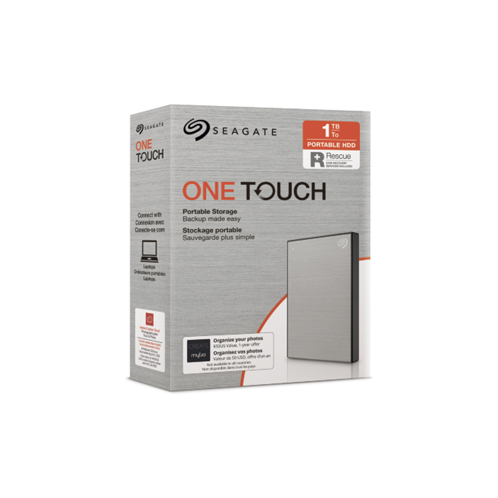 Внешний жесткий диск 2.5" 1TB One Touch USB 3.2 Seagate (STKB1000401) - 7