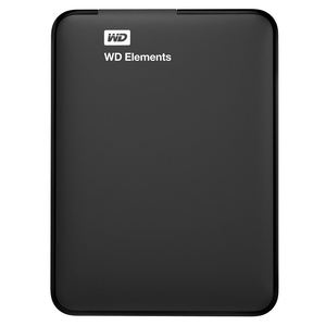 Внешний жесткий диск 2.5" 1TB Elements Portable WD (WDBUZG0010BBK-WESN)