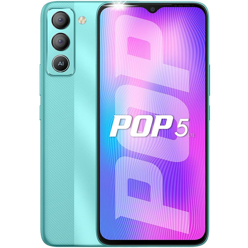 Мобильный телефон Tecno BD4i (POP 5 LTE 3/32Gb) Turquoise Cyan (4895180777370)