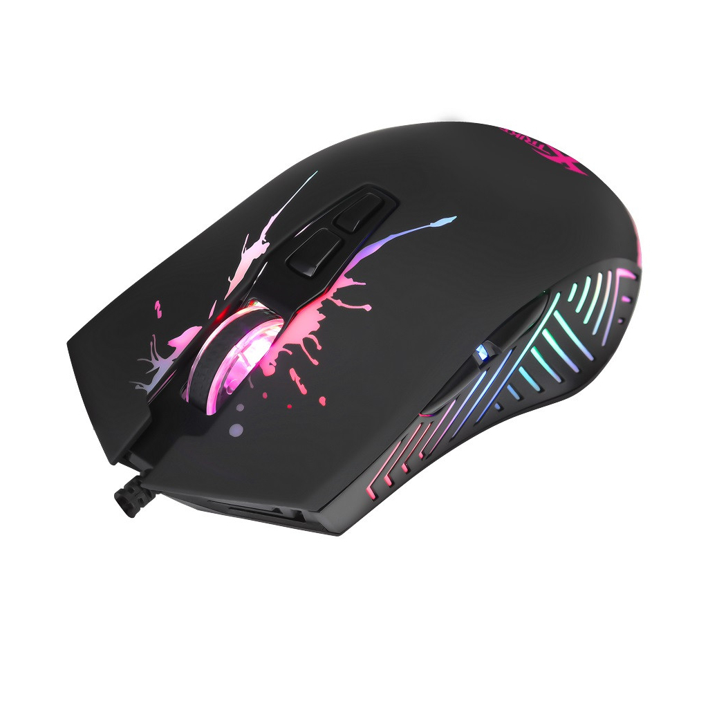 Мышка Xtrike GM-215 RGB-LED USB Black (GM-215) - 1