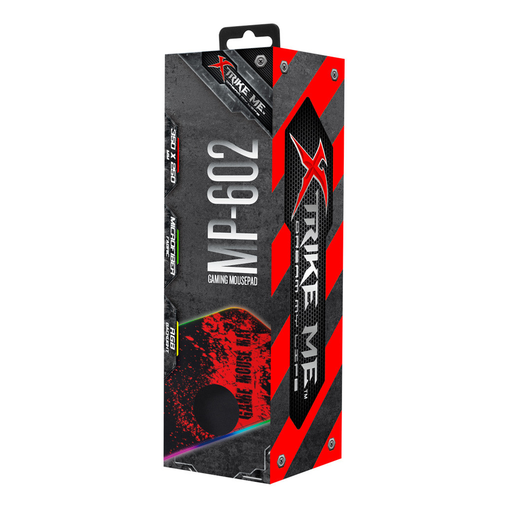 Коврик для мышки Xtrike MP-602 RGB lighting Black/Red (MP-602) - 3
