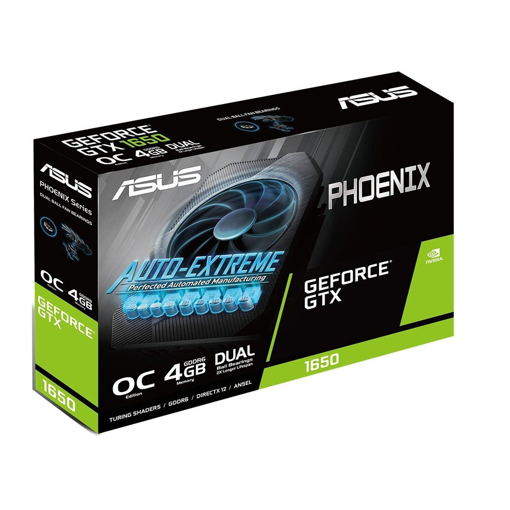 Видеокарта ASUS GeForce GTX1650 4096Mb PH D6 (PH-GTX1650-4GD6) - 6