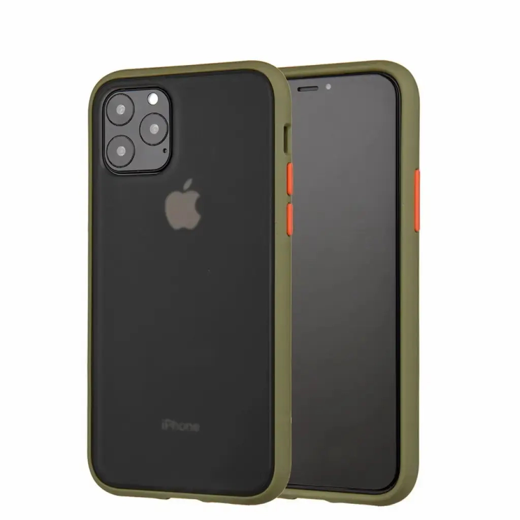 Чехол для моб. телефона MakeFuture Apple iPhone 11 Pro Frame (Matte PC+TPU) Green (MCMF-AI11PGN) Чехол для моб. телефона MakeFuture Apple iPhone 11 Pro Frame (Matte PC+TPU) Green (MCMF-AI11PGN)