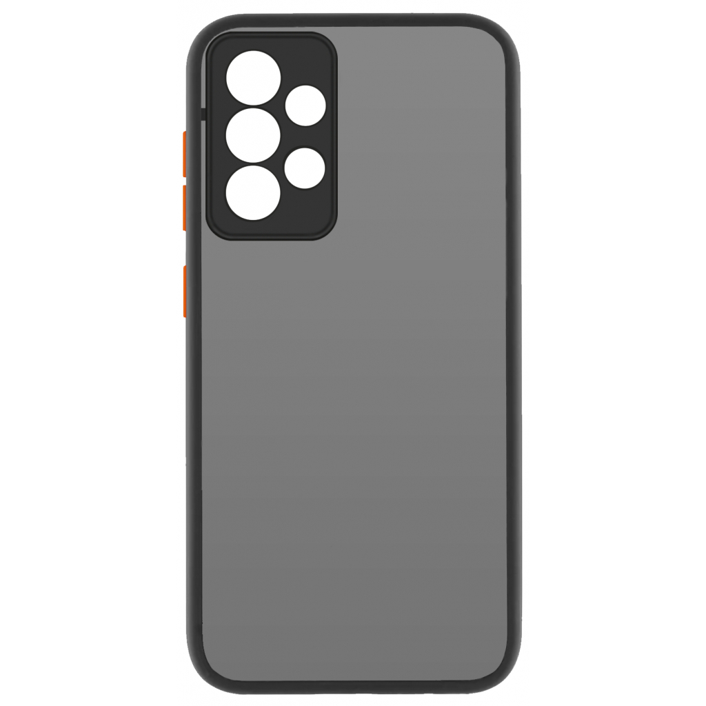 Чехол для моб. телефона MakeFuture Samsung A33 Frame (Matte PC+TPU) Black (MCMF-SA33BK)