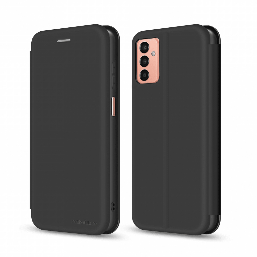 Чехол для моб. телефона MakeFuture Samsung A23 Flip (Soft-Touch PU) Black (MCP-SA23BK) Чехол для моб. телефона MakeFuture Samsung A23 Flip (Soft-Touch PU) Black (MCP-SA23BK)