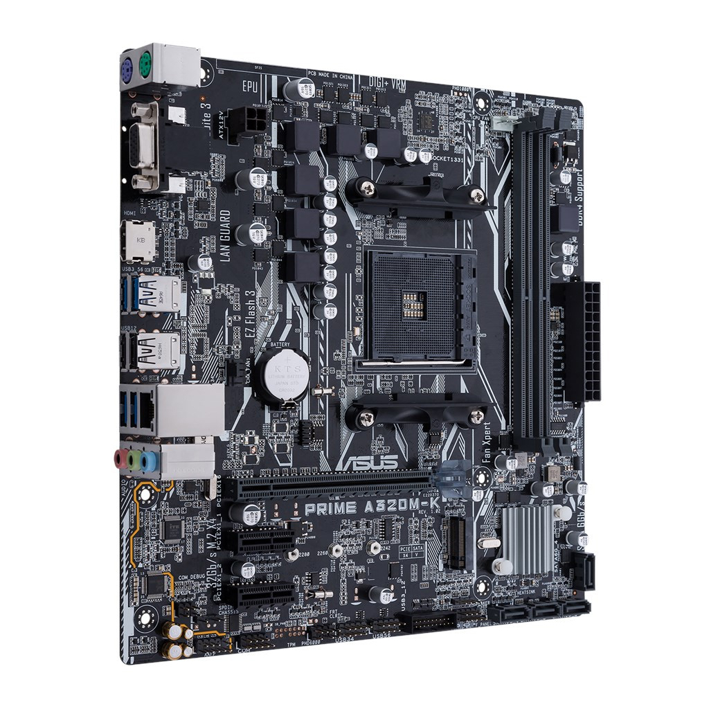 Материнская плата ASUS PRIME A320M-K - 4