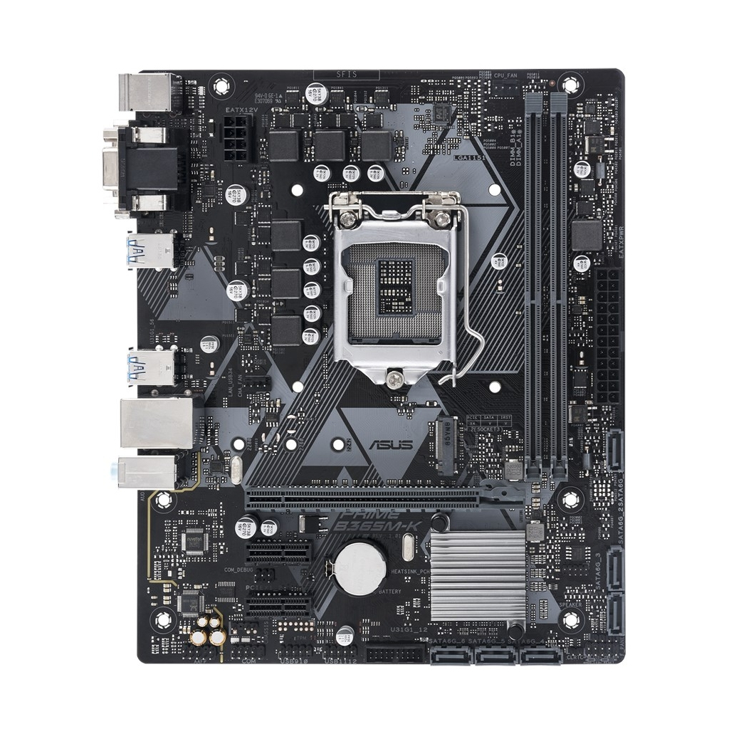 Материнская плата ASUS PRIME B365M-K - 1