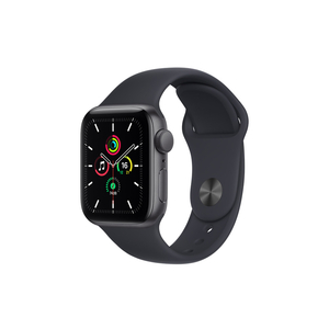 Смарт-часы Apple Watch SE GPS, 40mm Space Grey Aluminium Case with Midnight S (MKQ13GK/A)