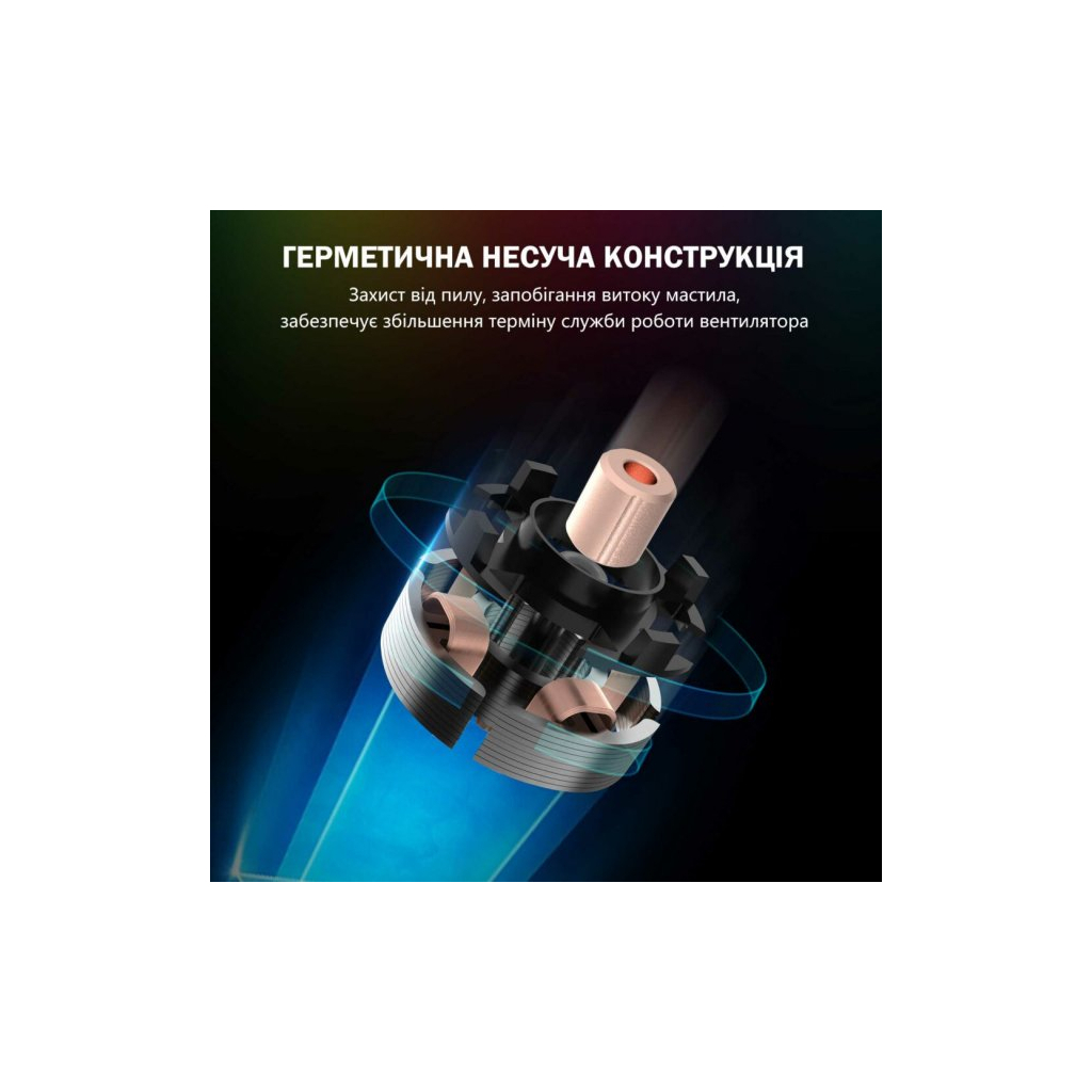 Кулер для корпуса Zezzio ZF-200 FRGB MAX - 6