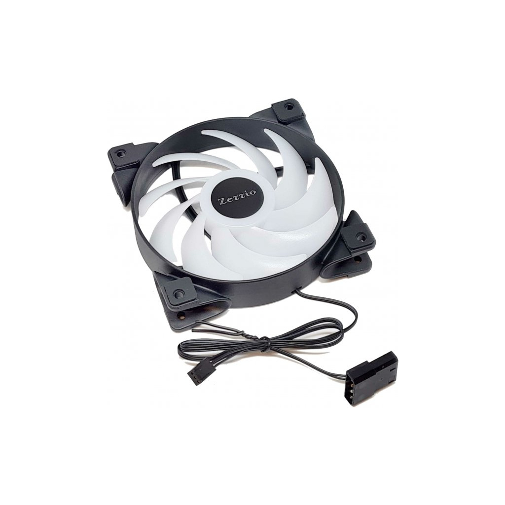 Кулер для корпуса Zezzio ZC-120 SRGB 3 in 1 Ki - 7