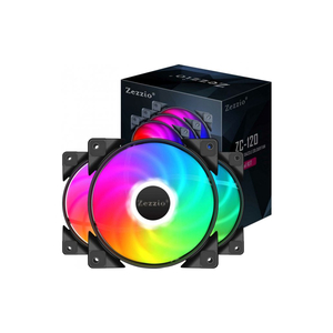 Кулер для корпуса Zezzio ZC-120 SRGB 3 in 1 Ki