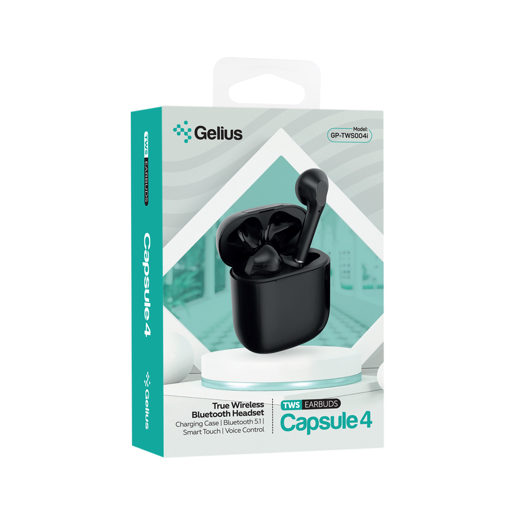Наушники Gelius Pro Capsule 4 GP-TWS-004i Black (00000089891) - 5