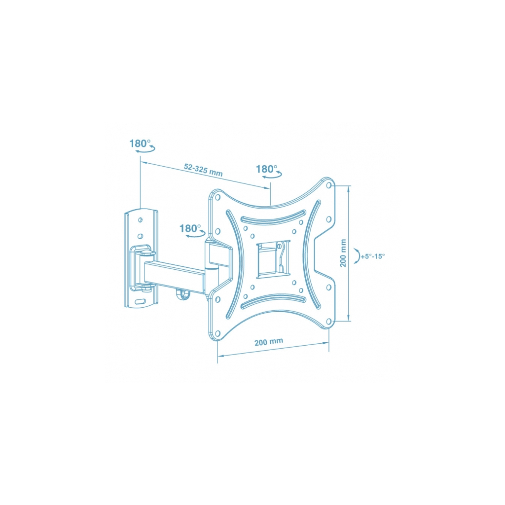 Кронштейн Walfix R-343B - 1