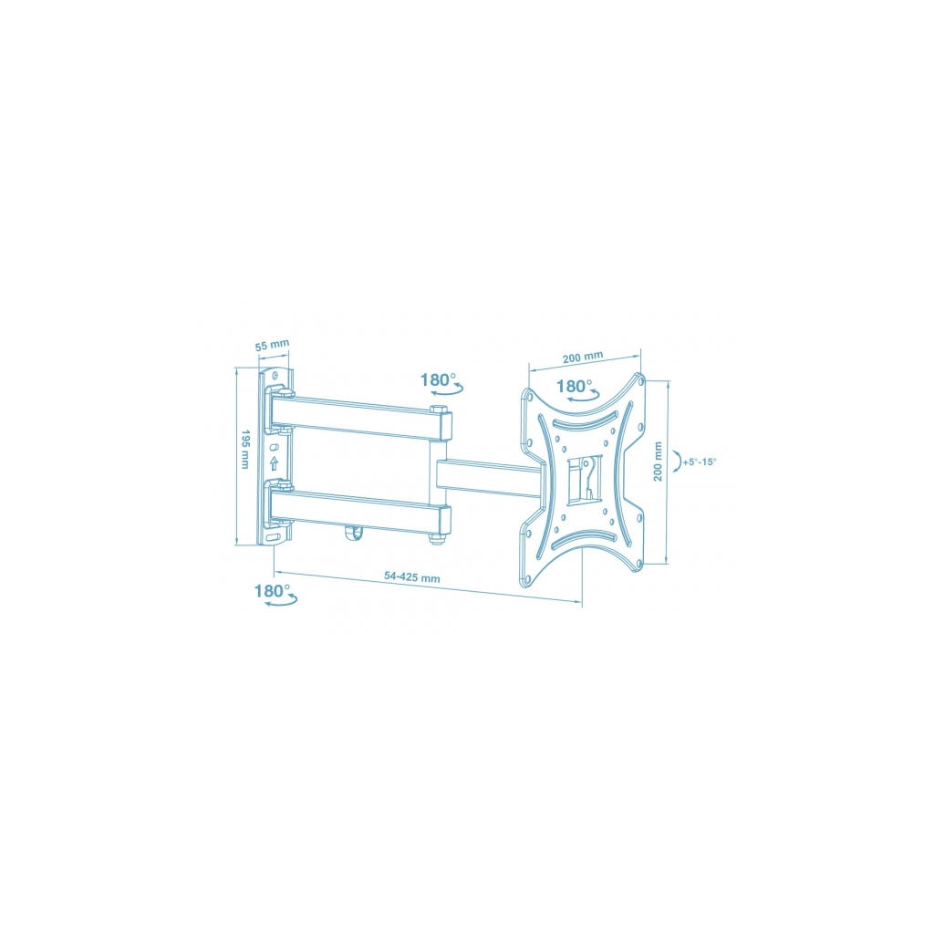 Кронштейн Walfix R-353B - 1