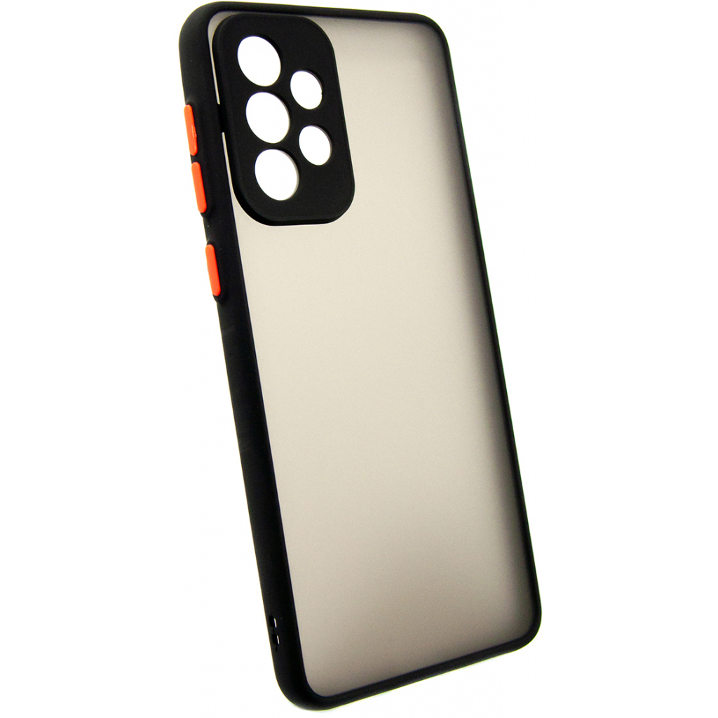 Чехол для моб. телефона Dengos Matte Samsung Galaxy A33 (black) (DG-TPU-MATT-98) - 1