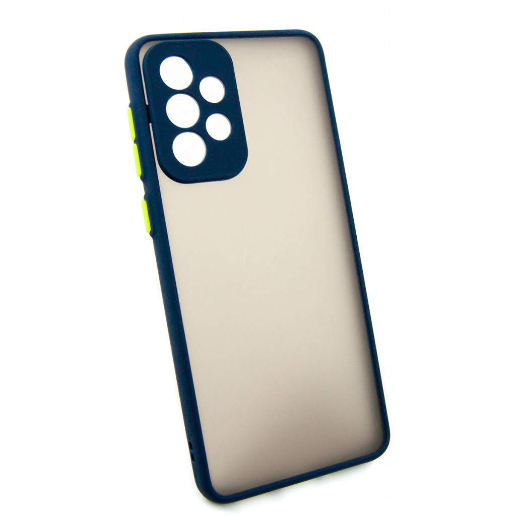 Чехол для моб. телефона Dengos Matte Samsung Galaxy A33 (blue) (DG-TPU-MATT-99) - 1