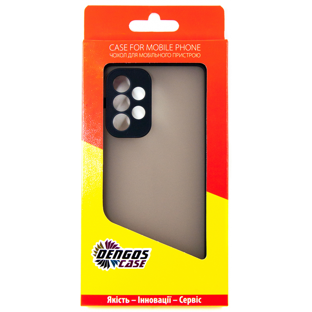 Чехол для моб. телефона Dengos Matte Samsung Galaxy A53 (black) (DG-TPU-MATT-100) - 4
