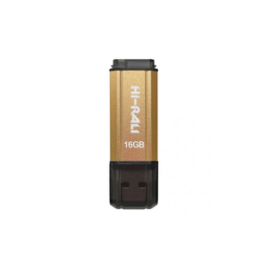 USB флеш накопитель Hi-Rali 16GB Stark Series Gold USB 2.0 (HI-16GBSTGD)