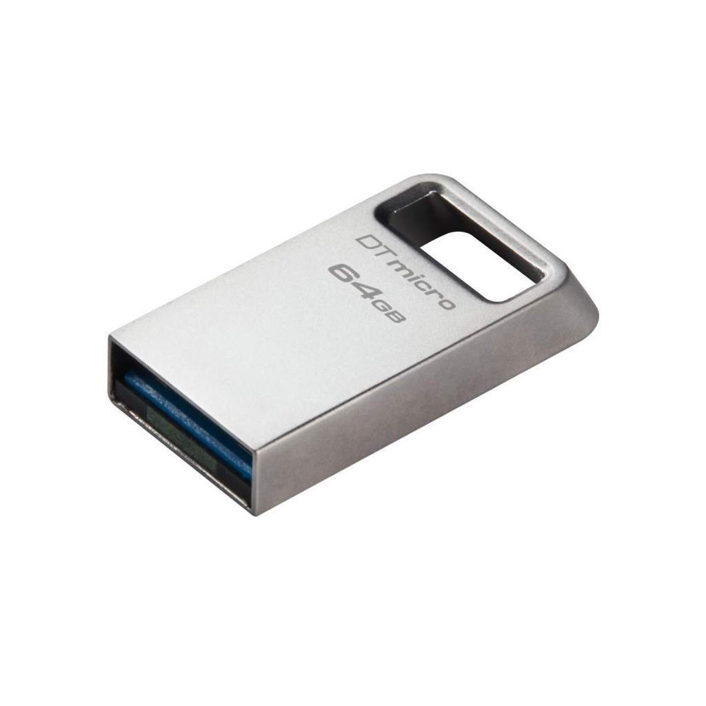 USB флеш накопитель Kingston 64GB DataTraveler Micro USB 3.2 (DTMC3G2/64GB) - 1