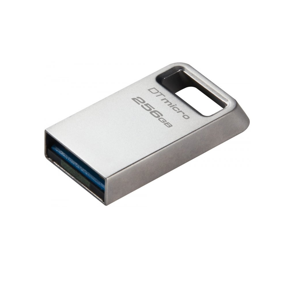 USB флеш накопитель Kingston 256GB DataTraveler Micro USB 3.2 (DTMC3G2/256GB) - 1