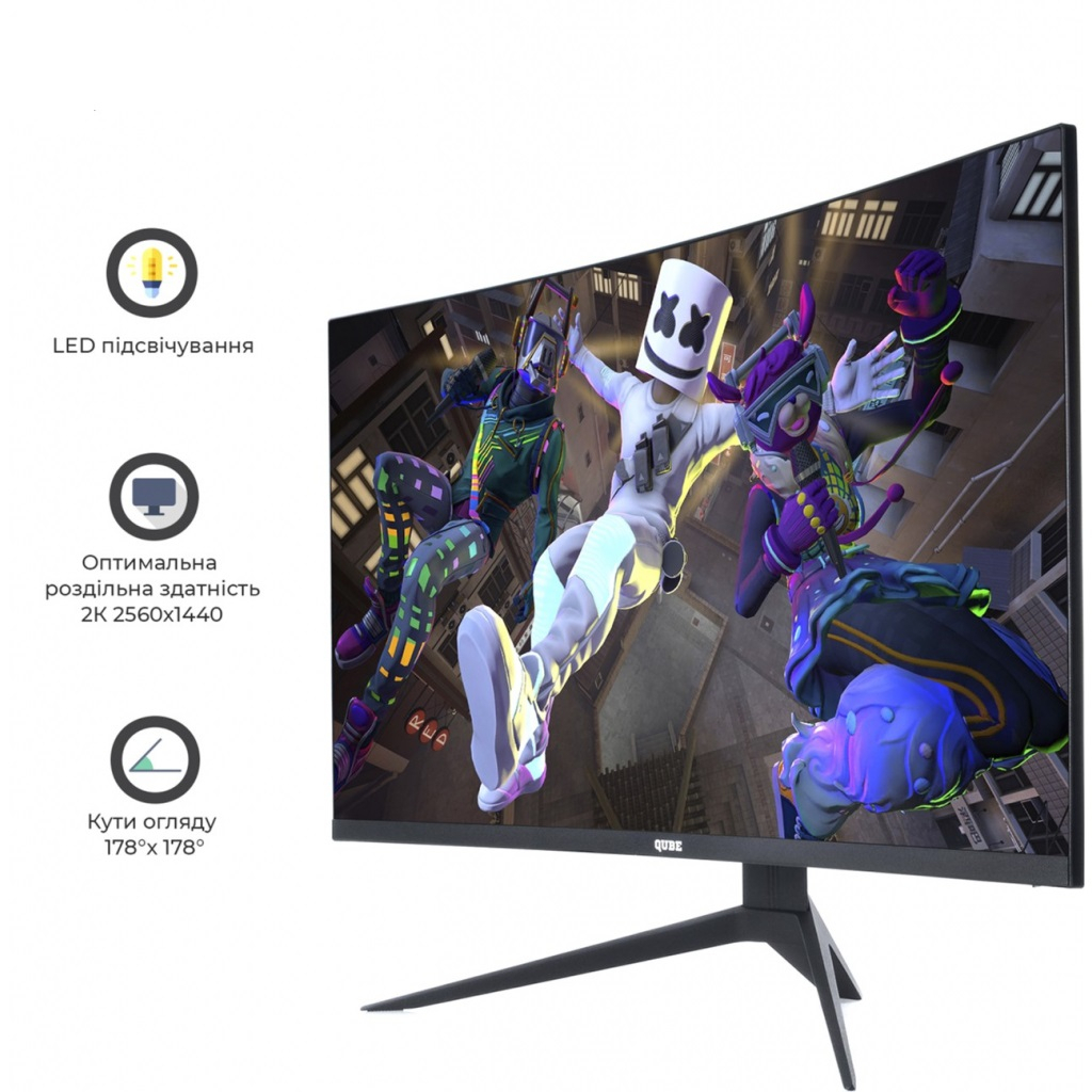Монитор Qube Overlord C27Q165Plus (C27Q165Plus) - 3