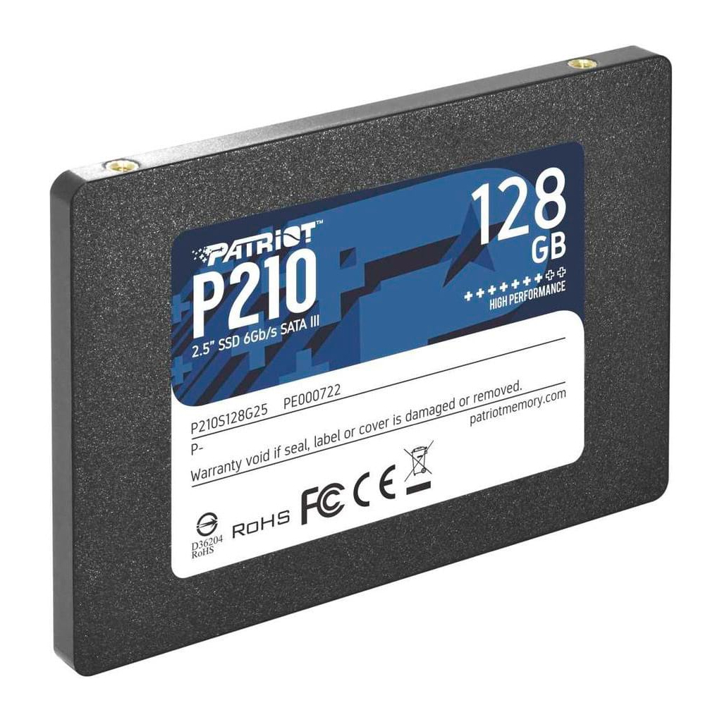 Накопитель SSD 2.5" 128GB Patriot (P210S128G25) - 1