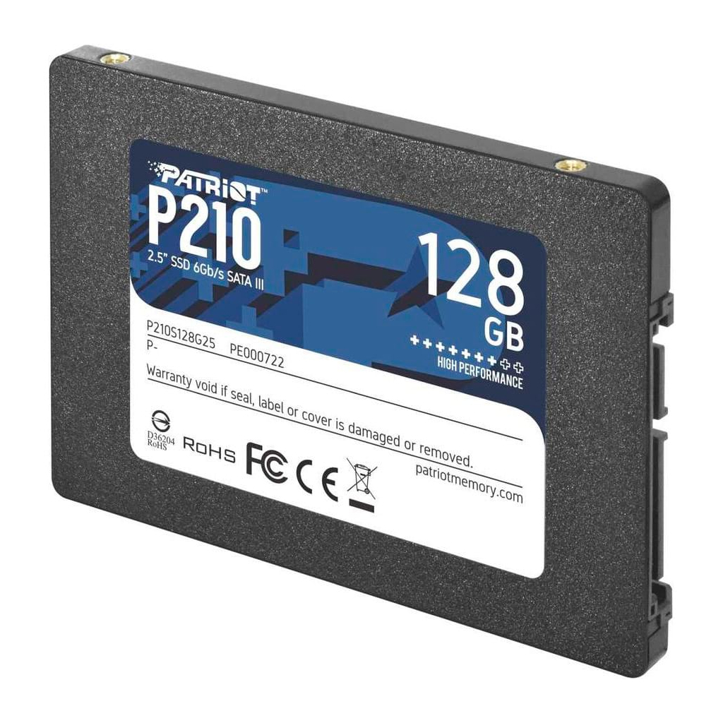 Накопитель SSD 2.5" 128GB Patriot (P210S128G25) - 2