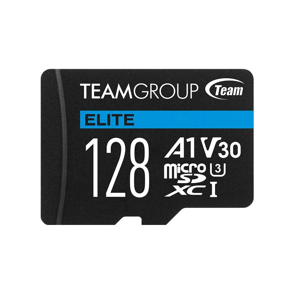 Карта памяти Team 128GB microSDXC class 10 UHS-I/U3 Elite (TEAUSDX128GIV30A103) - 1