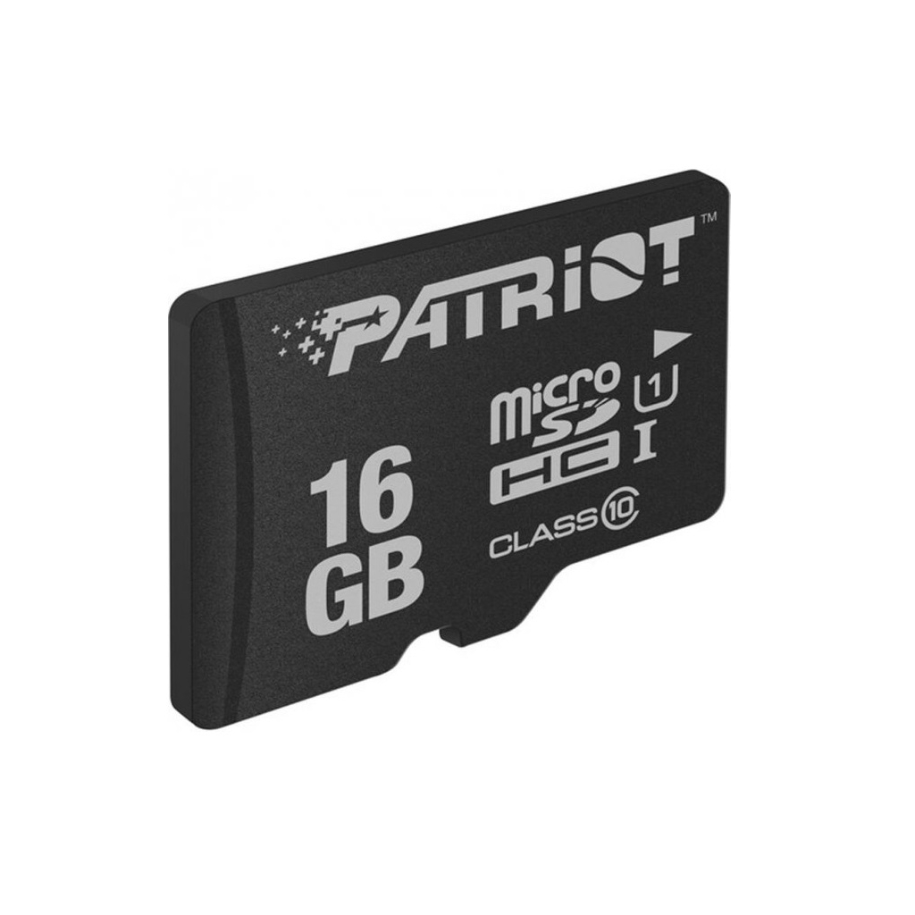 Карта памяти Patriot 16GB microSDHC class 10 UHS-I LX (PSF16GMDC10) - 1