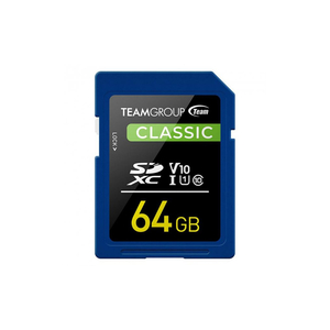 Карта памяти Team 64GB SDHC class 10 UHS-I (TSDXC64GIV1001)