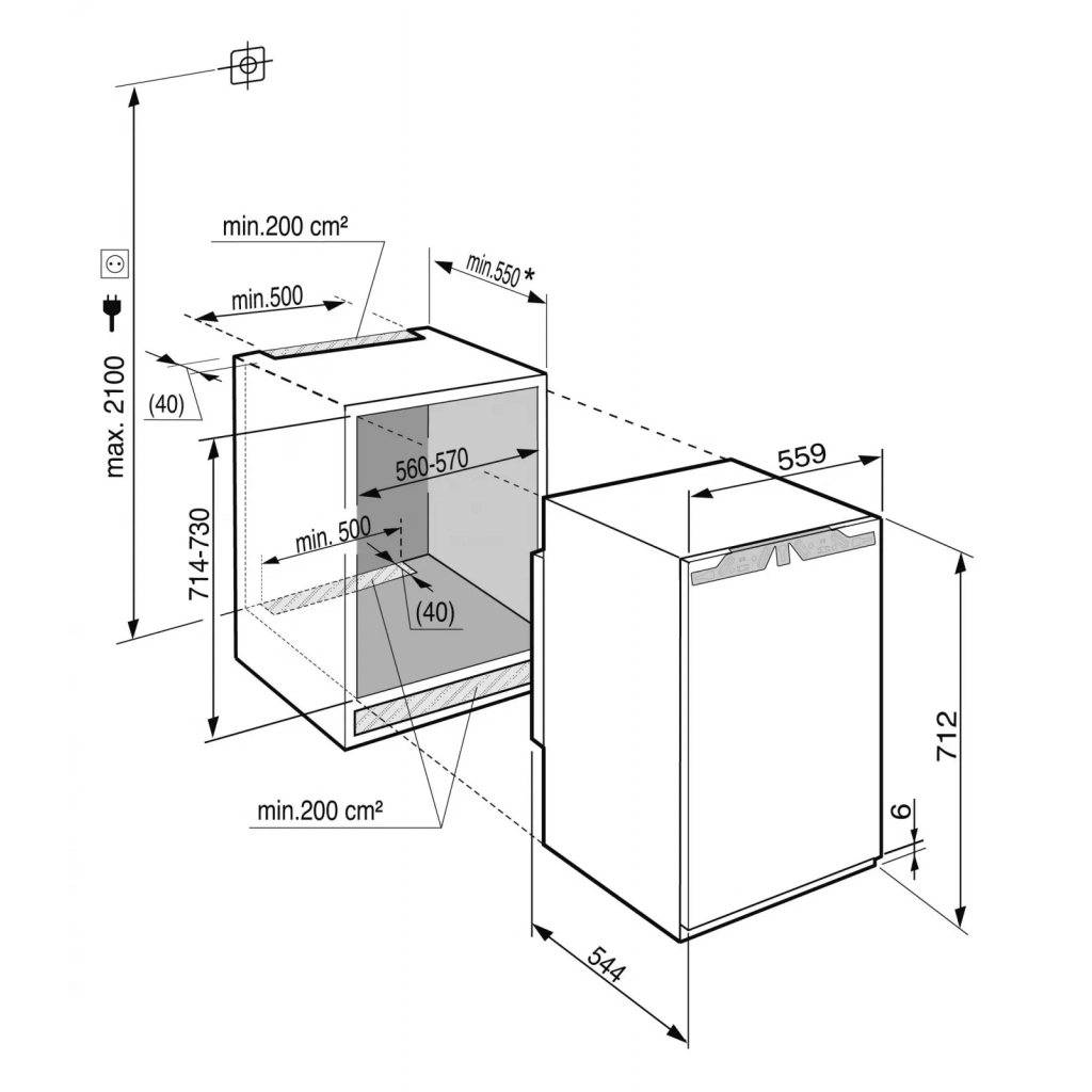 Морозильная камера Liebherr IGN1064 - 5