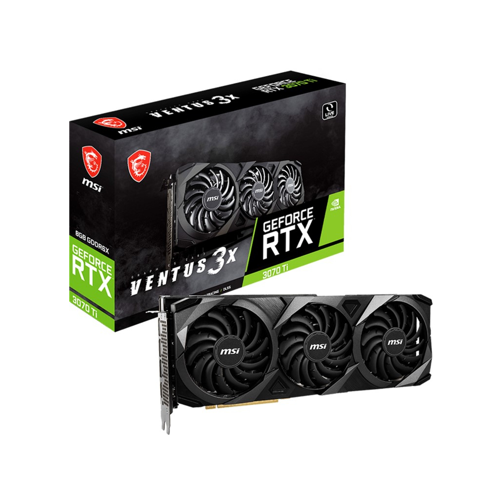 Видеокарта MSI GeForce RTX3070 Ti 8Gb VENTUS 3X (RTX 3070 Ti VENTUS 3X 8G) - 4
