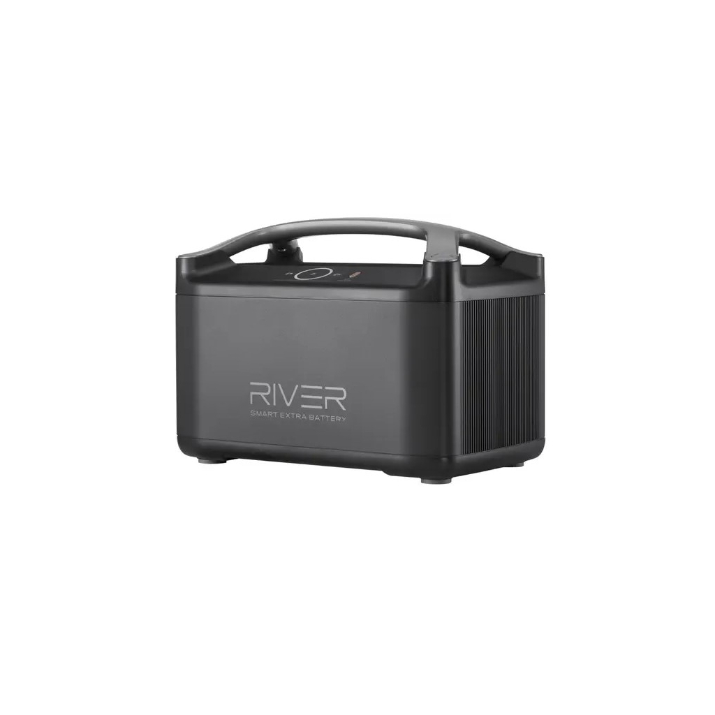 Дополнительное оборудование EcoFlow RIVER Pro Extra Battery 720Wh, 200000mAh (EFRIVER600PRO-EB-UE) - 2 Дополнительное оборудование EcoFlow RIVER Pro Extra Battery 720Wh, 200000mAh (EFRIVER600PRO-EB-UE) - 2