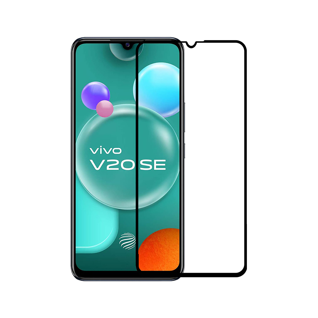 Стекло защитное PowerPlant Full screen Vivo V20 SE, Black (GL609444)
