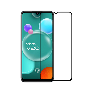 Стекло защитное PowerPlant Full screen Vivo V20, Black (GL609451)