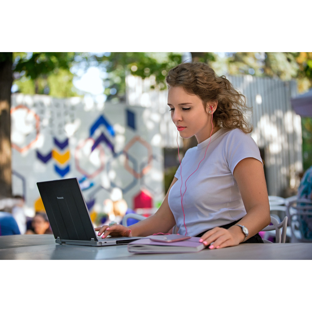 Наушники Panasonic RP-HJE119EEA Pink (RP-HJE119EEP) - 4