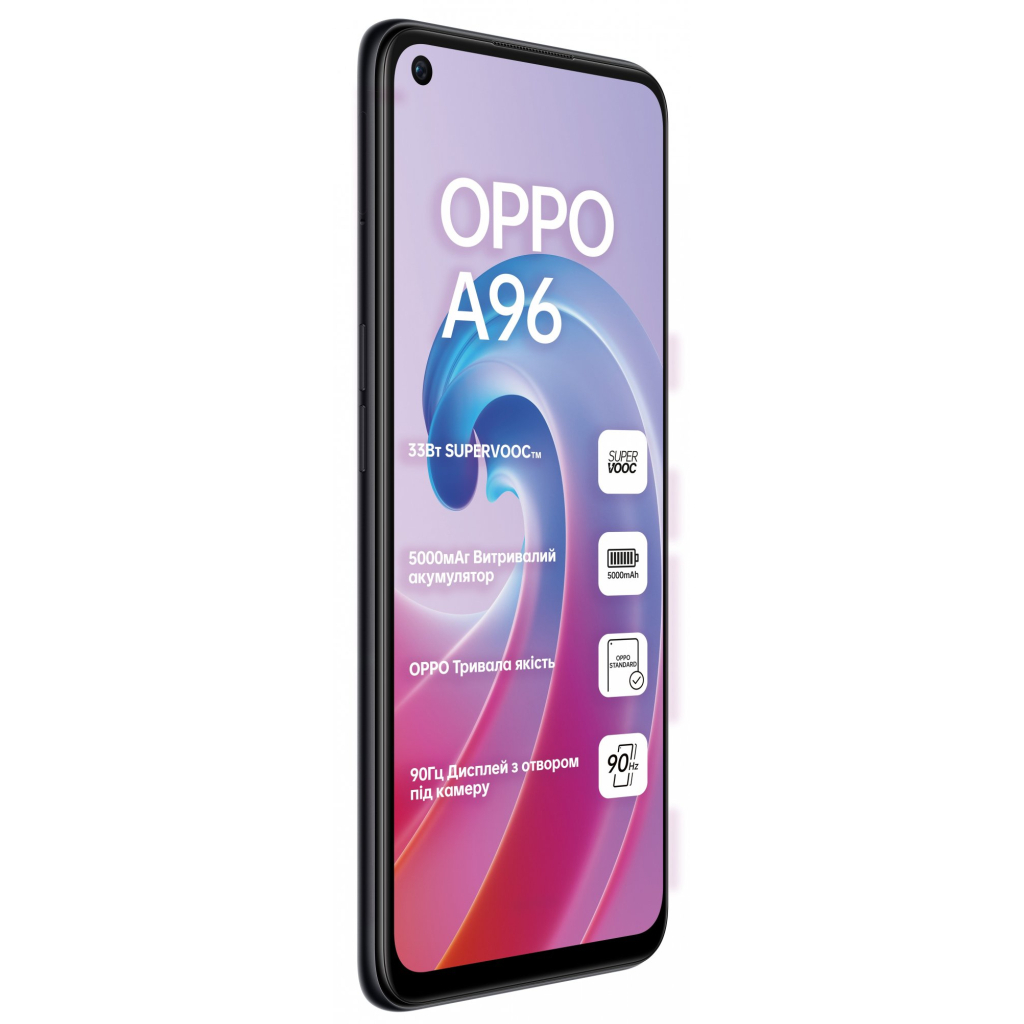 Мобильный телефон Oppo A96 6/128GB Starry Black (OFCPH2333_BLACK) - 2