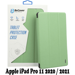Чехол для планшета BeCover w/Apple Pencil Mount Apple iPad Pro 11 2020/21/22 Green (707528)