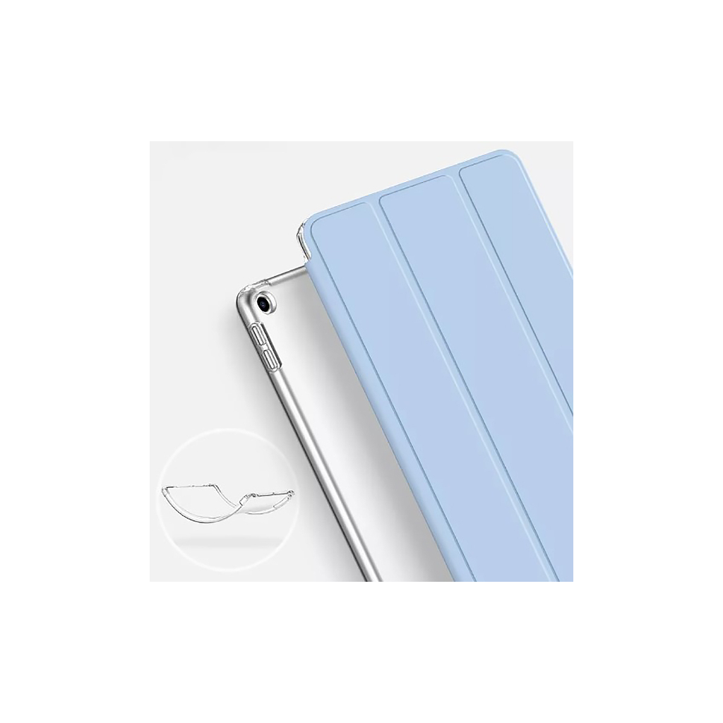 Чехол для планшета BeCover Tri Fold Soft TPU Apple iPad 10.2 2019/2020/2021 Light Blue (707527) - 2