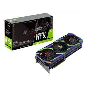 Видеокарта ASUS GeForce RTX3080 12Gb ROG STRIX OC EVANGELOIN (ROG-STRIX-RTX3080-O12G-EVA)